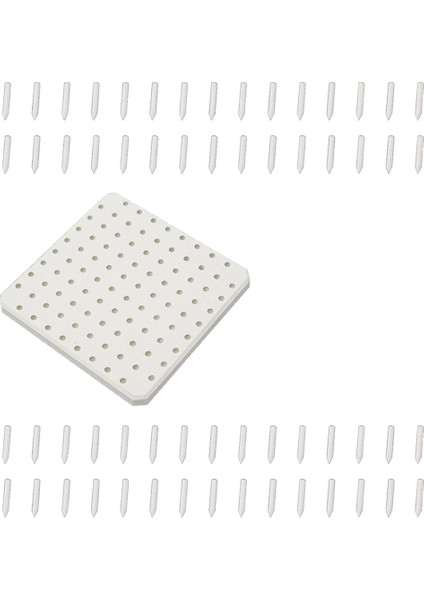 Seramik Refrakter Ped, 96 Nokta Çubuk Ayaklı Seramik Fırını Seramik Refrakter Destek Pedleri Seramik Refrakter Destek Pedleri (Yurt Dışından)