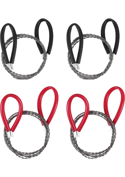 Boru Kesiciler 4 Adet Paslanmaz Çelik Kablo Testeresi, Metal Tel Testeresi El Cep Ipi Halat Testeresi Ahşap Için Pvc Boru Kesme Aleti (Yurt Dışından)