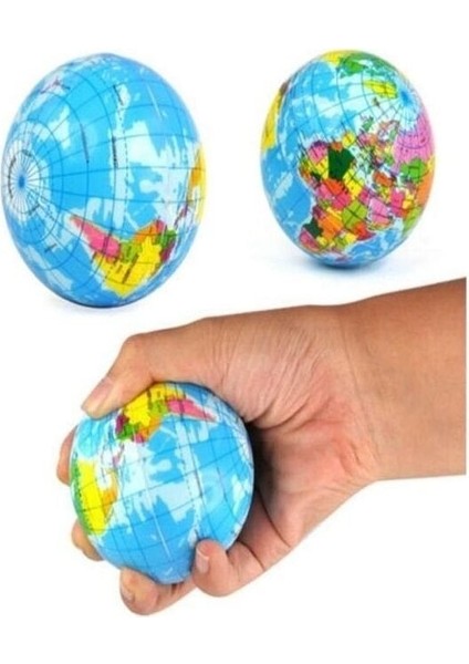 Stres Topu Dünya Haritalı - Battal Boy