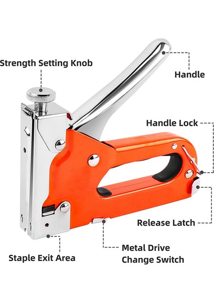 Ahşap, El Sanatları, Marangozluk ve Dekoratif Kendin Yap Işleri Için 600 Çivili 3'ü 1 Arada Zımba (Yurt Dışından) fiyatları
