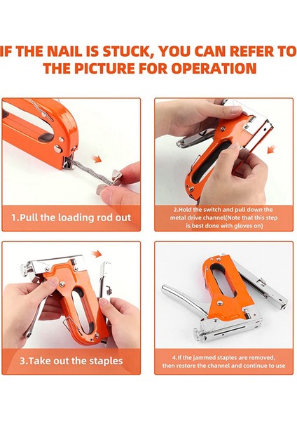 Ahşap, El Sanatları, Marangozluk ve Dekoratif Kendin Yap Işleri Için 600 Çivili 3'ü 1 Arada Zımba (Yurt Dışından) fırsatları