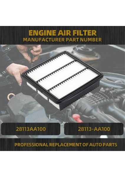 28113-AA100 Hyundai Elantra 2021, 2022, 2023 Için Motor Hava Filtresi 28113AA100 28113BE000 (Yurt Dışından) fırsatları