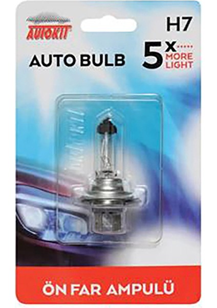 4 Adet Oto Ampul 12V H7