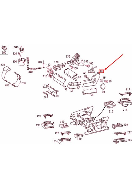 Mercedes-Benz S-Serisi W220 S500 S430 S600 S55 Amg 2000-2002 A2209102918 2209103018 Için 1 Çift Gri Koltuk Döşeme Kaplama Paneli (Yurt Dışından) fiyatları