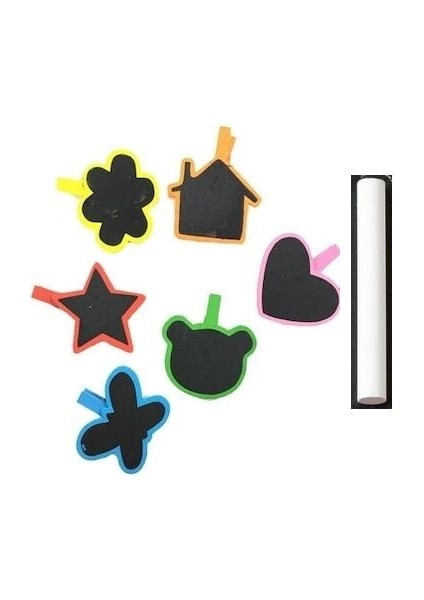 Ahşap Yazı Tahtalı Mandal Seti