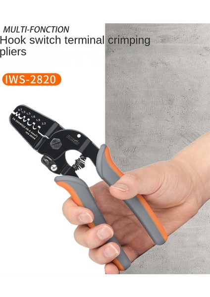 Iwıss IWS2820 Sıkma Pensesi Jst1.0 Dupont Terminal 2.0 Terminal Pensesi Sıkma Pensesi (Yurt Dışından) fırsatları