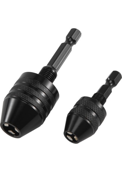 Adet Altıgen Şaftlı Anahtarsız Matkap Mandren, Tornavida Dönüştürücü Matkap Adaptörü Hızlı Değişim Matkap Ucu Aracı (0,6-8 Mm, 0,3-3,6 Mm) (Yurt Dışından) fiyatları