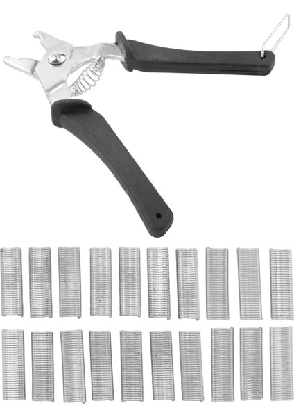 Adet Domuz Halkası Pense Aleti ve 600 Adet M Klips Tavuk Kafesi Tel Örgü Sıkma Lehim Bağlantı Kaynak Onarım Aletleri (Yurt Dışından) modelleri