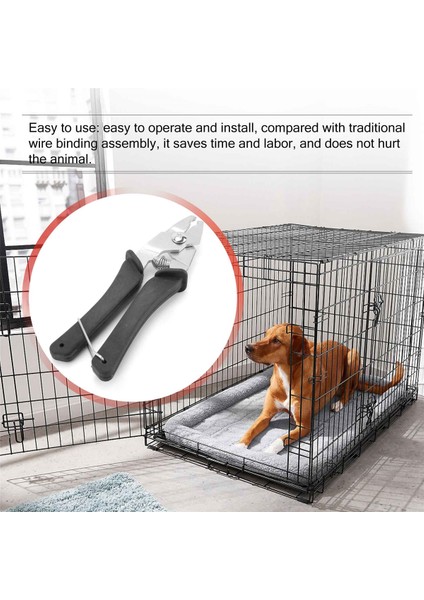 Adet Domuz Halkası Pense Aleti ve 600 Adet M Klips Tavuk Kafesi Tel Örgü Sıkma Lehim Bağlantı Kaynak Onarım Aletleri (Yurt Dışından) indirimleri