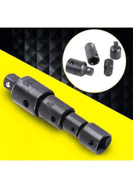 4 Adet Sürücü Soket Adaptörü Dönüştürücü Redüktör Hava Darbeli Soket Anahtarları Elektrikli Anahtar Alet Adaptörü El Aletleri Siyah (Yurt Dışından) fırsatları