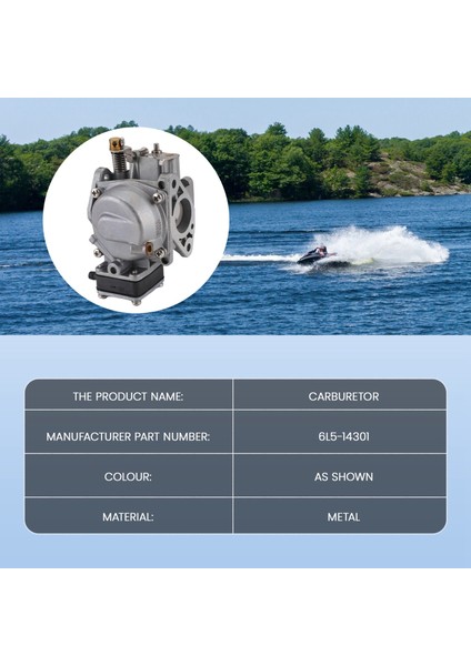 6L5-14301-00 Yamaha Dıştan Takma 3hp 2 Zamanlı Motor Için Karbüratör 6L5-14301 6L5-14301-00-00 6L5-14301-03 6L5-14301-03-00 (Yurt Dışından) fırsatları
