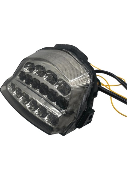 Honda CBR1000RR Cbr 1000RR 2008-2016 Motor Fren Arka Lambası Siyah Için Motosiklet LED Dönüş Sinyali Arka Lambası (Yurt Dışından)