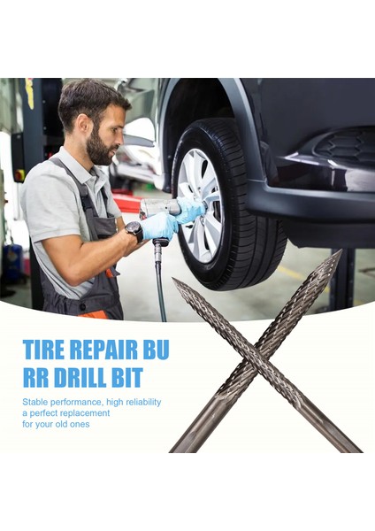 Adet Lastik Ucu 4,5/6 mm Lastik Tamir Karbür Freze Matkap Ucu Lastik Yamaları Tapa Kesiciler Tel Kesici Rayba Matkap (Yurt Dışından) fırsatları