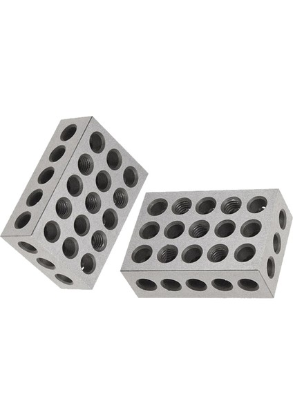 2 Adet/çift 23 Delik Hassas 25-50-75 mm Blok Ölçüsü Sertleştirilmiş Çelik Paralel Blok Seti Eşleşen Makinist Frezeleme Aleti (Yurt Dışından) fiyatları