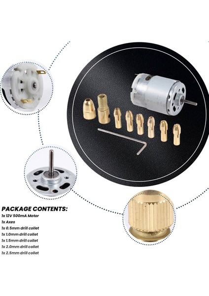 1 Adet Dc 12V 500MA Mikro Motor, 6 Adet 0,5-3,2 mm Matkap Pensli Elektrikli Pcb Alet Seti (Yurt Dışından) indirimleri