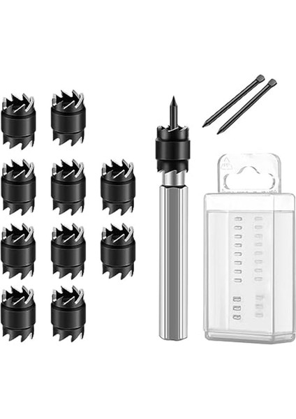 Nokta Kaynak Kesici Seti, Çift Taraflı Nokta Kaynak Kesici 3/8 Hss Nokta Kaynak Kesici Sökücü Matkap Uçları Elektrikli Matkap Için Altıgen Sac (Yurt Dışından)