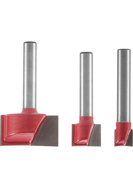 Adet Temizleme Alt Freze Ucu Seti 6mm Saplı Çift Flüt Karbür Kesici Düz Spoilboard Yüzey Planlama Aracı (Yurt Dışından) modelleri