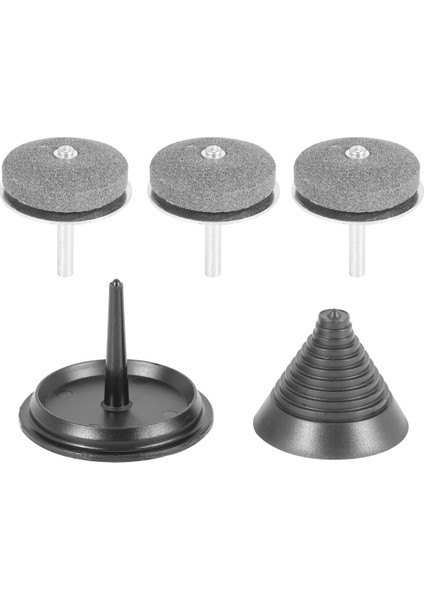 Çim Biçme Makinesi Bıçak Bileyici Alet Matkap Aparatı Bileme Kiti Elektrikli ve El Matkabı Için Çim Biçme Makinesi Bıçak Bileyici (Yurt Dışından)