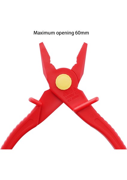 El Aletleri Için Yanmaz Cam Elyaf ile Izole Edilmiş 1000V Iş Gücü Tasarrufu Sağlayan Vde Yalıtımlı Elektrikçi Plastik Pense (Yurt Dışından) fiyatları