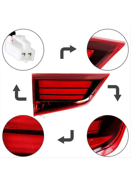 Mitsubishi Outlander 2016-2021 Için Sağ Arka LED Arka Lambası Assy 8331A180 Iç Arka Lambası Fren Durdurma Sinyal Lambası (Yurt Dışından) fırsatları