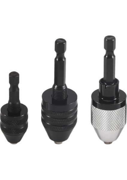 3 Adet 1/4 Inç Altıgen Şaftlı Anahtarsız Matkap Mandren Hızlı Değişim Adaptörü Dönüştürücü Darbeli Matkap Uçları, Elektrikli Alet Aksesuarları (Yurt Dışından) fiyatları