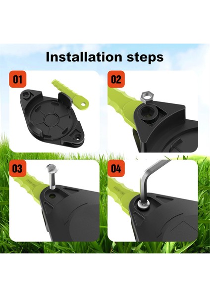 Ryobi 18V, 24V ve 40V RY40210, RY40210A Düzelticiler Için 10 Hızlı Yükleme Bıçağına Sahip Plastik Bıçaklı Düzeltici Kafası (Yurt Dışından) fırsatları