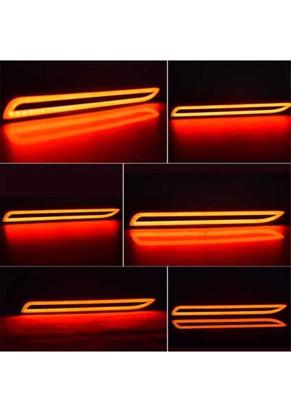 Toyota Rav4 Camry Için LED Arka Tampon Reflektörleri Sis Freni Stop Lambası (Yurt Dışından) fırsatları
