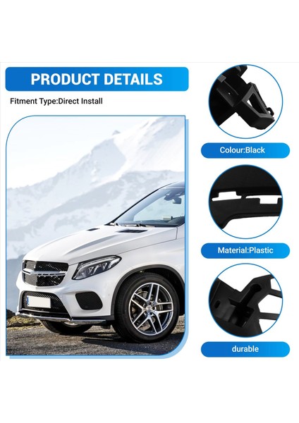 Mercedes Benz Gle-Class 2926200200 2926200100 Için Ön Tampon Braketi Far Çerçevesi (Yurt Dışından) fırsatları