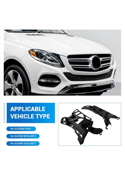 Mercedes Benz Gle-Class 2926200200 2926200100 Için Ön Tampon Braketi Far Çerçevesi (Yurt Dışından) indirimleri
