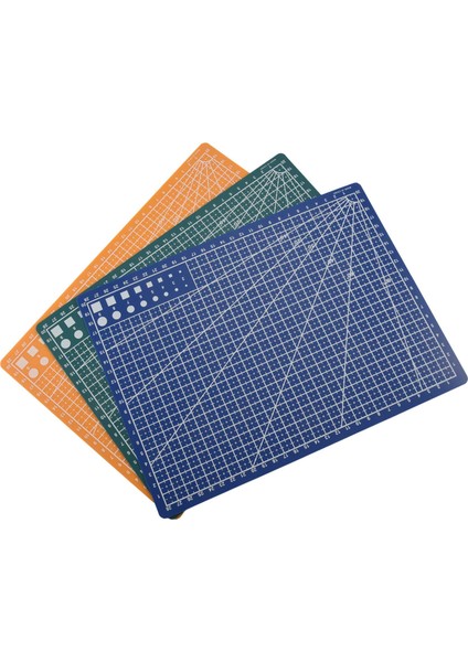 3 Adet A4 Kesme Matı Pedi Patchwork Kesim Pedi Patchwork Araçları Kendin Yap Aracı Kesme Tahtası Çift Taraflı Kendi Kendini Onaran Kesme Pedi (Yurt Dışından)