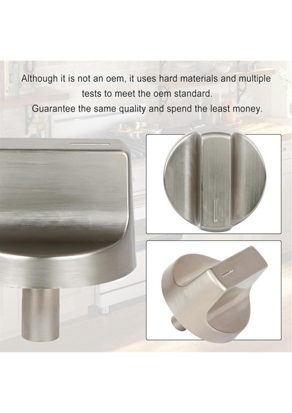 Whirlpool Gazlı Ocaklar W11122869, W10850033 Için 4 Adet W11517334 Fırın Ocağı Düğmesi Montajı Değişimi (Yurt Dışından) fırsatları