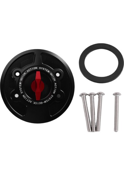 Motosiklet Anahtarsız Yakıt Deposu Kapağı (Yurt Dışından)