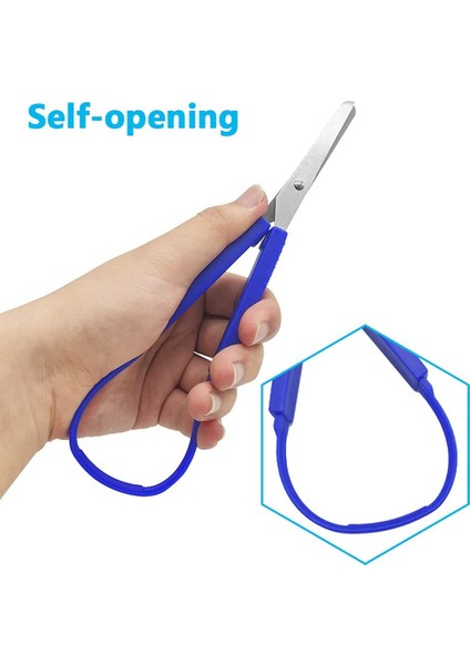 6 Adet Renkli Makas Saplı Makas (Yurt Dışından) modelleri