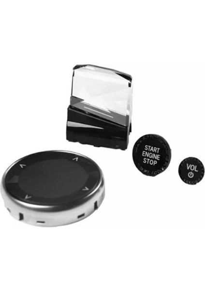 Bmw 3 Serisi G20 2023+ Lhd Için Araba Kristal Vites Topuzu Vites Değiştirme Küreği Motor Çalıştırma Anahtarı Düğmesi (Yurt Dışından)