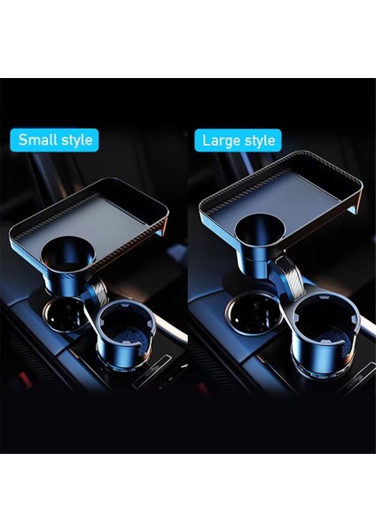 Premium Araba Bardak Tutucu Genişletici Çok Fonksiyonlu Içecek Tutucu, Yiyecek Masası ve Atıştırmalıklar Için 360 Derece Ayarlanabilir Taban Tepsisi (Yurt Dışından) fırsatları