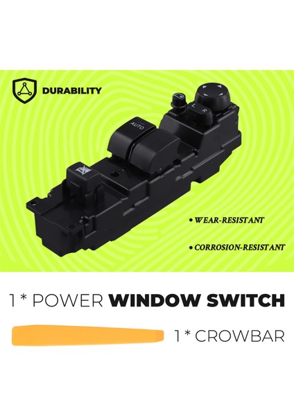 Mazda 2 Otomobil Parçaları Aksesuarları Elektrikli Cam Kontrol Anahtarı Için DF7166350A DF71-66-350A (Yurt Dışından) indirimleri