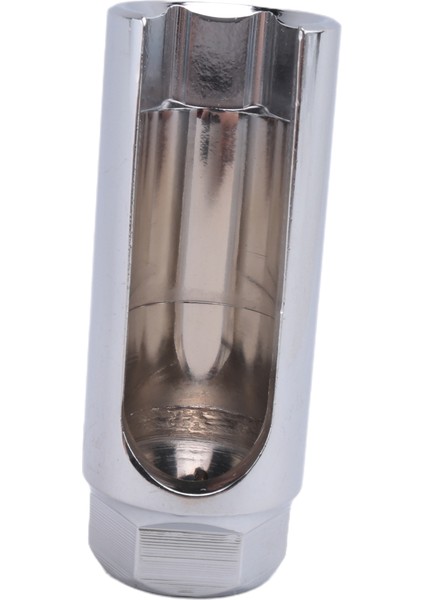 22 mm 3/8 Inç Tahrikli Lambda Oksijen Sensörü Sökme Soket Anahtarı Aleti + Delik Pencere Teli Araba Tamir Aletleri Gümüş (Yurt Dışından)