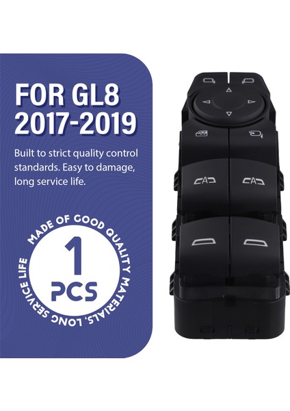 Buick Gl8 2017-2019 Için Cam Kaldırma Anahtarı Elektrikli Pencere Kontrol Düğmesi 26671123 (Yurt Dışından) fırsatları