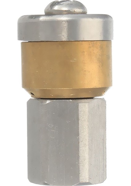 Çelik Basınçlı Yıkayıcı Drenaj Kanalizasyon Temizleme Boru Jeti Döner Nozul 3 Jet 1/8 Inç F (Yurt Dışından)