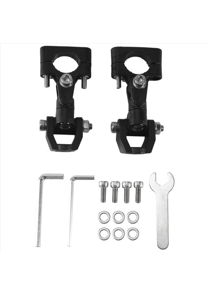 BMW-R1200GS F800GS/F650FS Için Motosiklet Spot Lambası Sabitleme Braketi Sis Lambası Montaj Braketi LED Yardımcı Lamba Braketi (Yurt Dışından)