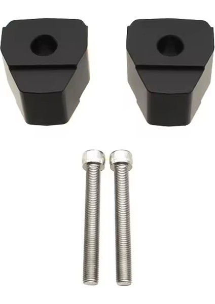 Motosiklet Gidon Yükselticileri Gidon Kelepçesi Uzatma Cfmoto Siyah (Yurt Dışından)