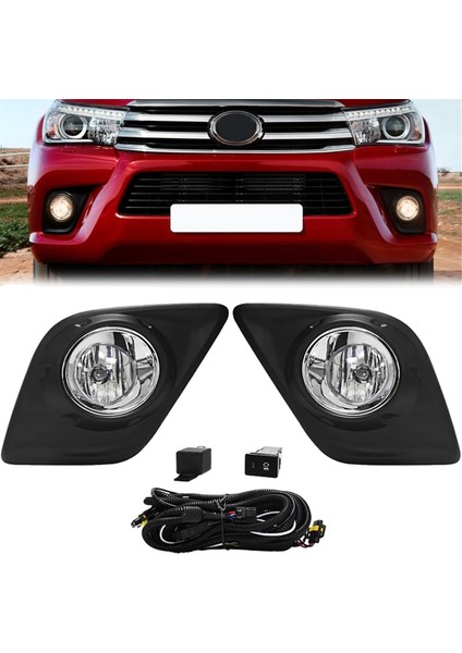 Toyota Hilux Revo 15-2019 Sis Lambası Grubu Için Ön Sis Farları (Yurt Dışından) fiyatları