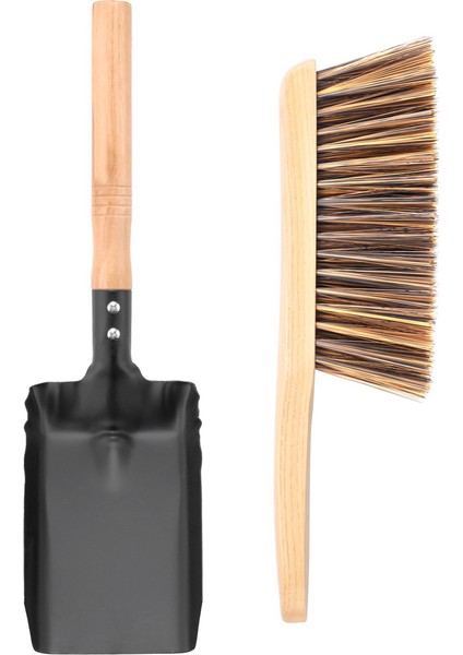 Kömür Küreği ve Ocak Fırçası Seti, Şömine Küreği ve Fırçası, Ocak Düzenleme Seti, Şömine Alet Seti, Ateş Çukuru Aletleri (Yurt Dışından)