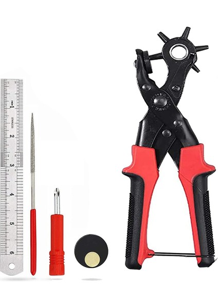 Deri Delgeç, Deri Kemer Delgeç, Deri Kemerler, Saatler, Kemer Çapı: 4,5/4 /3,5/3/2,5/2 mm (Yurt Dışından)