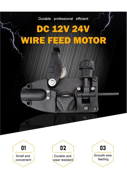 Dc 12V Mini Tel Besleyici Hafif Hizmet Mıg Tel Besleyici Montajı Tek Tahrikli Rulo Tel Besleme Makinesi Mig Kaynak Makinesi Için Sol (Yurt Dışından) fiyatları
