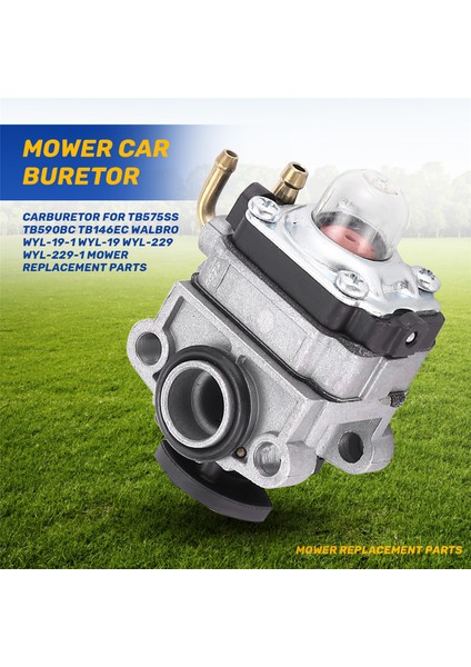 Troy-Bilt TB575SS TB590BC TB146EC Walbro Wyl-19-1 Wyl-19 WYL-229 WYL-229-1 Biçme Makinesi Yedek Parçaları Için Karbüratör (Yurt Dışından) fırsatları