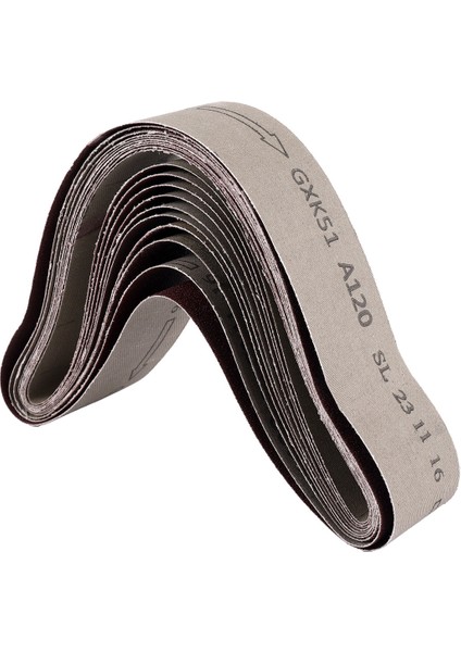 10 Adet Zımpara Bantları Taşlama ve Parlatma Için Karışık 60/ 120/ 150/ 240 Kum 50 x 686 mm (Yurt Dışından)