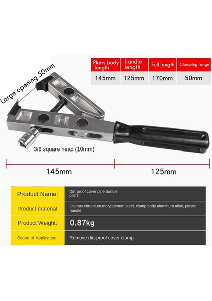 Ağır Hizmet Tipi Cv Bot Bant Kelepçesi/klips Pensesi (Yurt Dışından) fırsatları