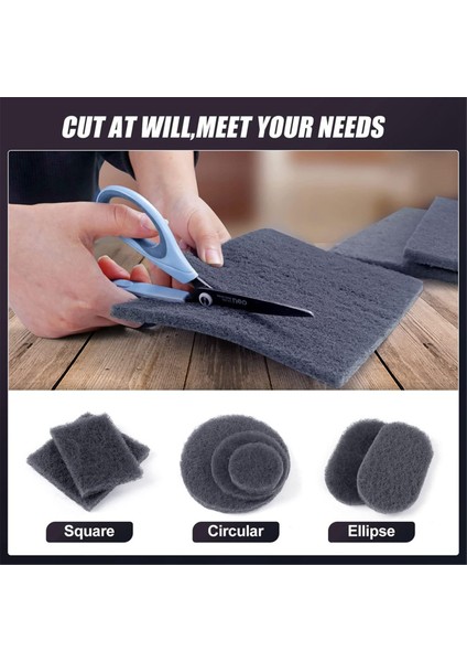 15 cm x 23 cm Çizik Önleyici Pedler, Çizik Önleyici, Ovma, Boya Astarı Hazırlığı, Ahşap Işçiliği Çizik Önleyici Hazırlık 10 Adet (Yurt Dışından) fırsatları