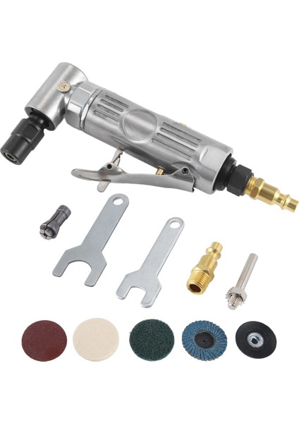 1/4 Inç Hava Açılı Kalıp Taşlama Makinesi 90 Derece Pnömatik Taşlama Makinesi Kesme Cilalama Makinesi Değirmeni Gravür Aletleri Seti Anahtarlı (Yurt Dışından) fiyatları